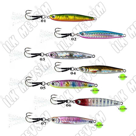 Ryuji Sniper 60gr Jig Yem 08 Orange Glow