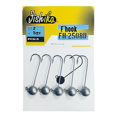 Fishika 2508 #2 5gr Jig Head