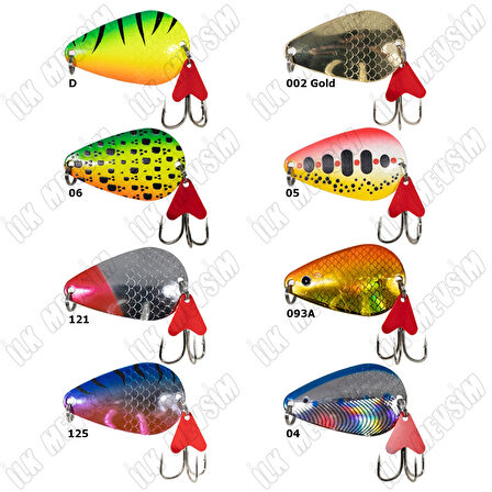 Remixon 3425 Hunter 25gr Kaşık Yem D