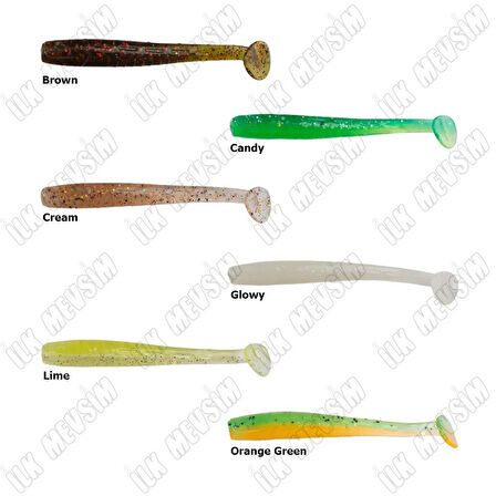 Ryuji Baby Rock Fish 6cm Silikon Yem Orange Green