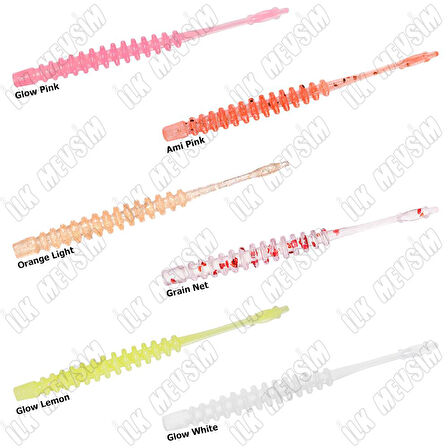 Daiwa Gekkabijin Moonflower Ajing Beam 2.0 5cm Silikon Yem Glow Lemon