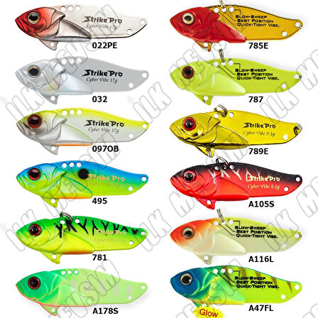 Strike Pro JG-005 C Cyber Vibe 4,5cm 9,1gr Vibrasyon Yem 613-713