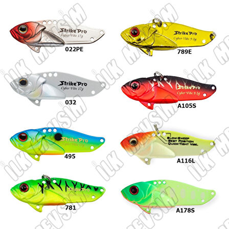 Strike Pro JG-005 D Cyber Vibe 5,5cm 17gr Vibrasyon Yem 613-713