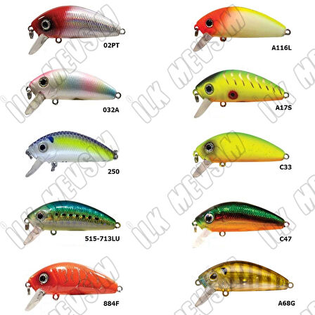 Strike Pro Mg-002 Mustang Minnow 4,5cm 4,2gr Maket Yem A08FS