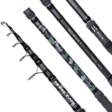Kudos Power Carp 360 cm 100-300 gr Tele Sazan Kamış
