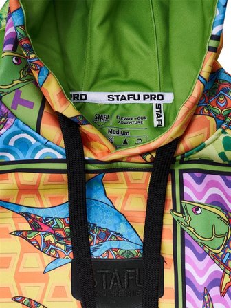 Stafu Pro Prime Kapüşonlu Fish Eye Sweatshirt L