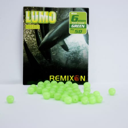 Remixon 6mm Yuvarlak Sert 50 Adet Boncuk Renk : Yeşil