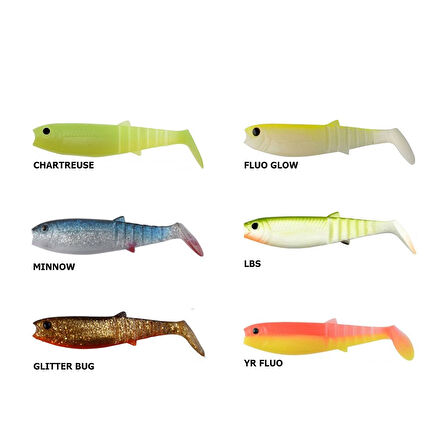 Savage gear LB Cannibal 6,8cm 3gr Bulk Box Silikon Yem Renk : Perch