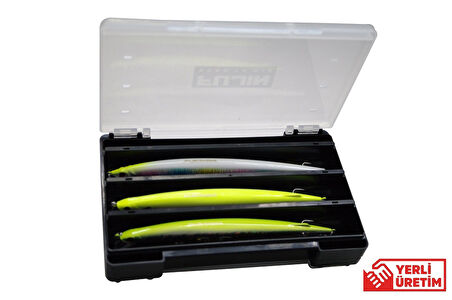 Fujin Tackle Box 21cm Çift Taraflı Maket Balık Kutusu