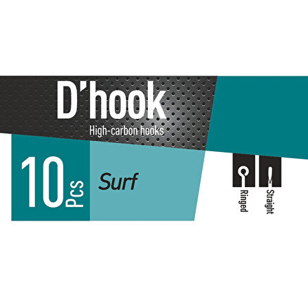 Daiwa Hameçons D'Hook Surf İğne İğne No : 2