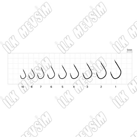 Sasame F-804 BL Nickel Abumi İğne İğne No : 10