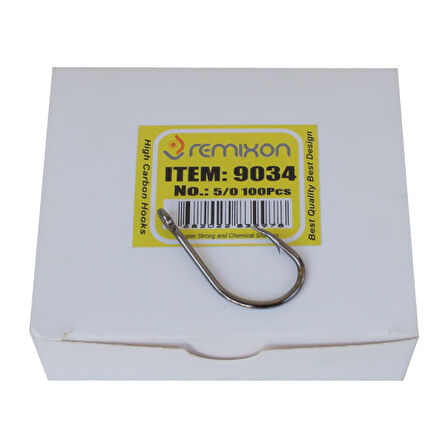 Remixon 9034 Black Nickel İğne İğne No : 2
