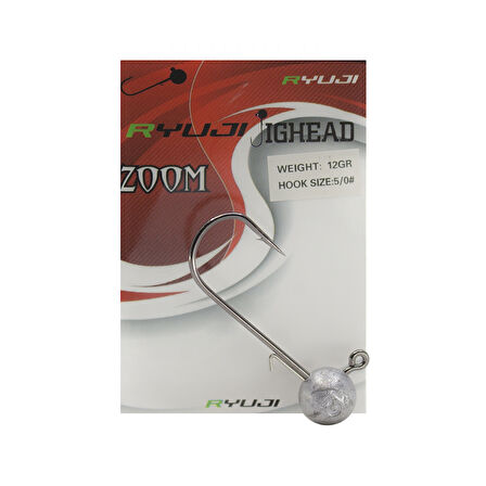 Ryuji Zoom 12gr Jig Head İğne No : 3-0