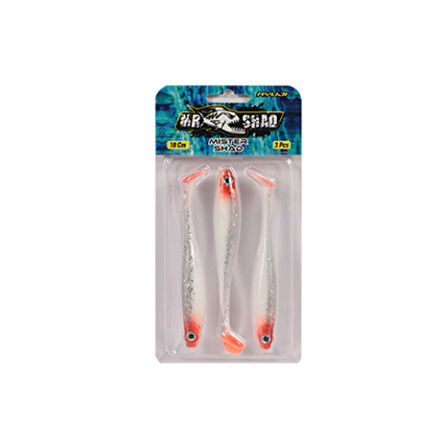 Ryuji Mister Shad 10cm 7gr Silikon Yem Renk : RED HEAD UV