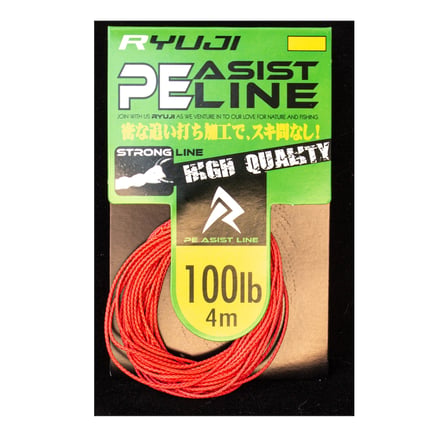 Ryuji Assist PE Line Red Çeker (lb) : 200LB