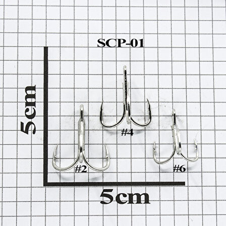 Remixon SCP-1 Galvanizli Üçlü İğne İğne No : 6