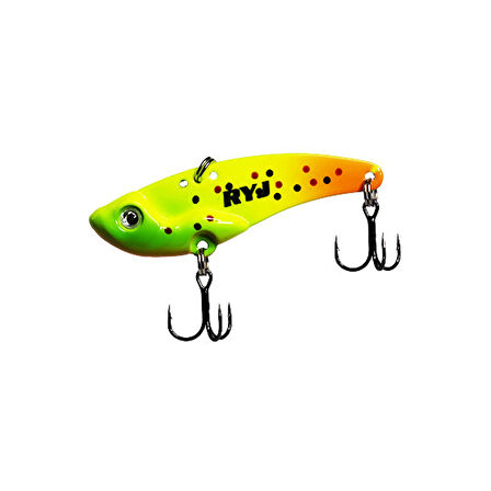 Ryuji Mirror Vib 4,5cm 9gr Vibrasyon Yem Renk : UV Lime