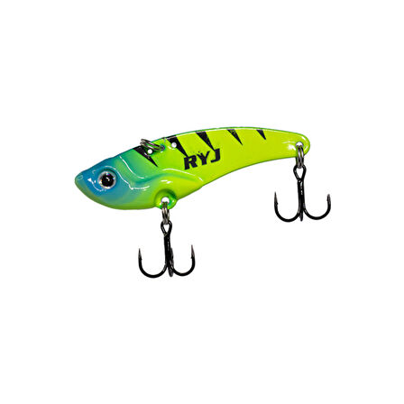 Ryuji Mirror Vib 4,5cm 9gr Vibrasyon Yem Renk : Yellow Glow