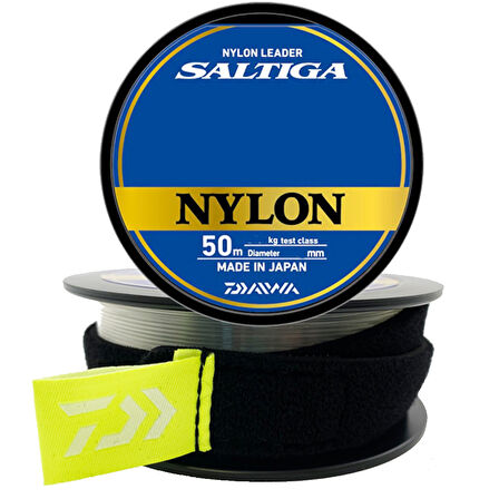 Daiwa Saltiga Nylon 50m Leader Misina Çeker (lb) : 170lb