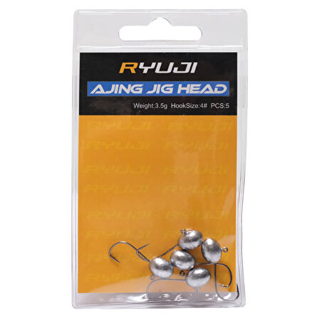 Ryuji Ajing 3,5gr Jig Head İğne No : 1