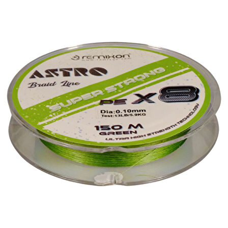 Remixon Astro 8B Green 150m İp Misina Kalınlık (mm) : 0,06mm