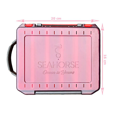 Sea Horse Lure Box 14cm Çift Taraflı Balıkçı Kutusu
