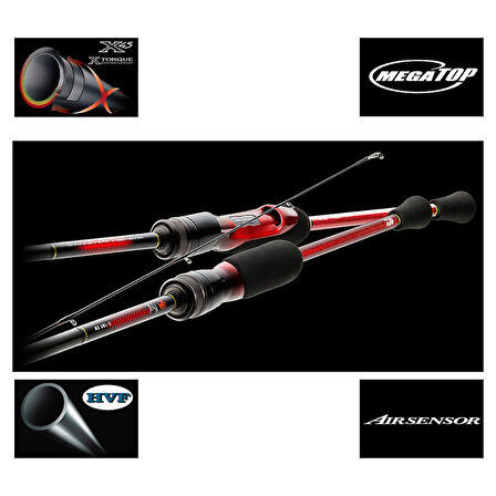 Daiwa Gekkabijin Moonlight MX Mebaru 251 cm 3-20 gr LRF Kamış