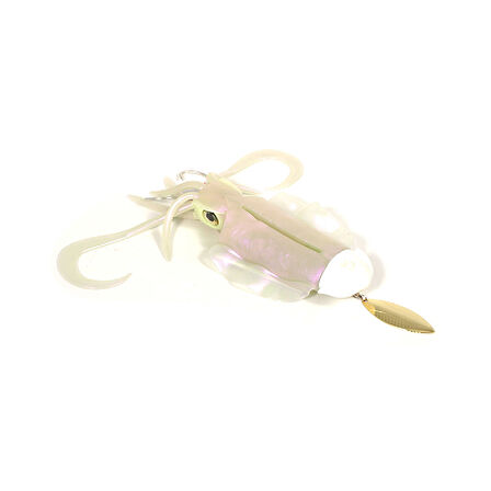 Seabor Cuttlefish 285gr Silikon Kalamar Jig Yem Renk : White UV