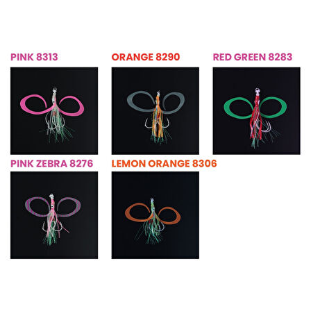 Seabor Squid SBR03C 2-0 Assist İğne Renk : Orange