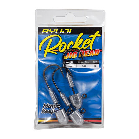 Ryuji Rocket #1/0 Jig Head Ağırlık (gr) : 5gr