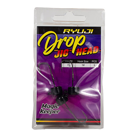 Ryuji Drop #1 Jig Head Ağırlık (gr) : 7gr