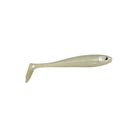 Ryuji Panic Shad 9cm 5,5gr Tekli Silikon Yem Renk : Pearl White Glow