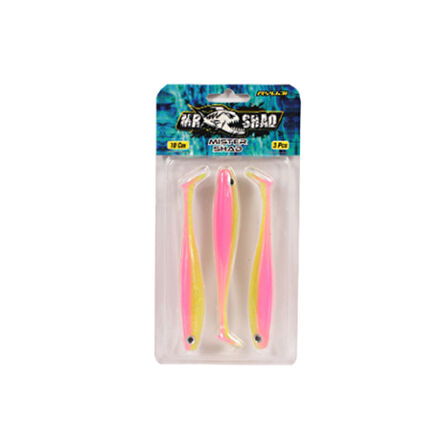 Ryuji Mister Shad 10cm 7gr Silikon Yem Renk : Pink Boss UV