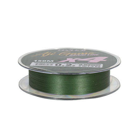 Ryuji Aji Game 4B Dark Green 150m İp Misina Kalınlık (mm) : 0,04mm