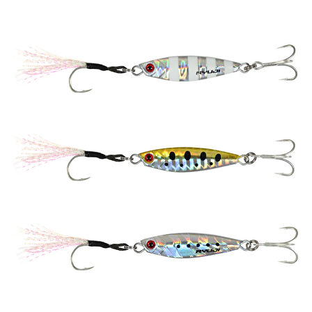 Ryuji Jig Sea Trio Pro Mix Jig Yem Ağırlık (gr) : 7gr