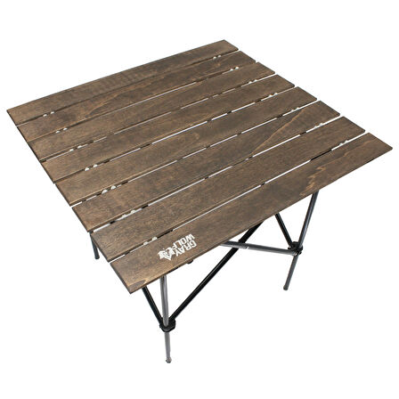 Gray Wolf Ahşap Katlanır Kamp Masası