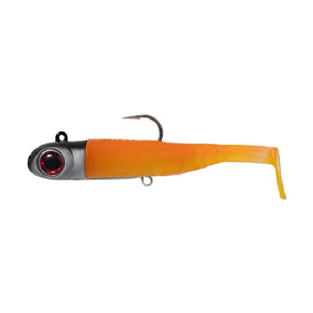 Seabor Lily Shad 2+1 11cm 60gr Silikon Yem Renk : Orange UV