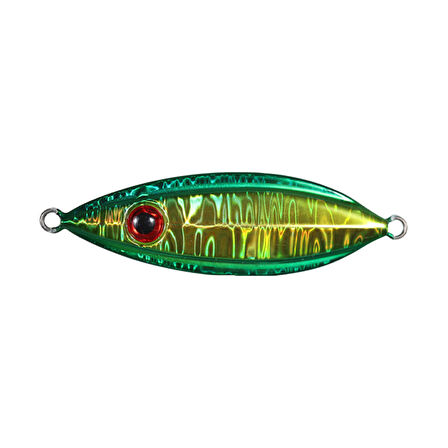Seabor Flat 80gr Jig Yem Renk : Green Gold