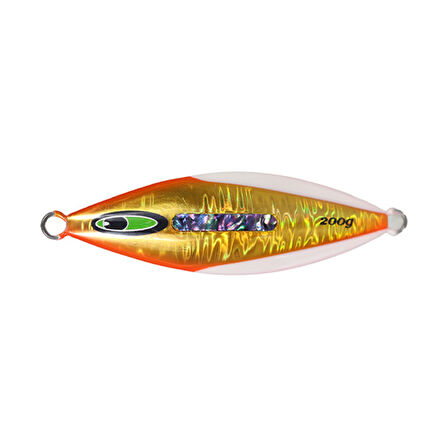 Seabor Fury 200gr Jig Yem Renk : Red Gold Glow