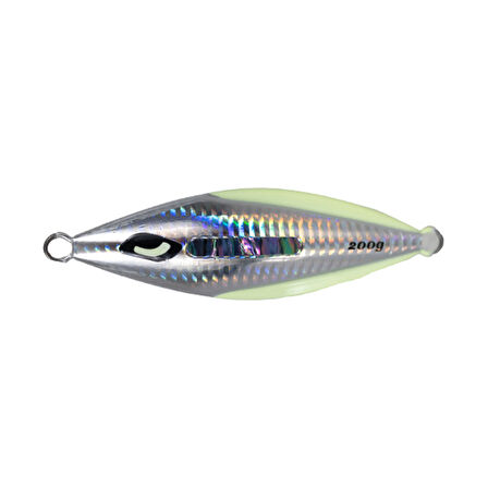 Seabor Fury 200gr Jig Yem Renk : Silver Glow