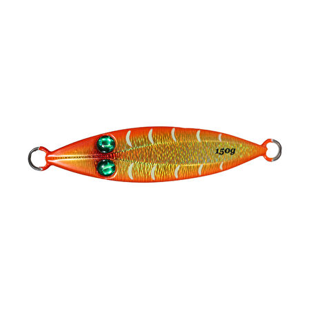 Seabor Leopard 150gr Jig Yem Renk : Red Gold Glow