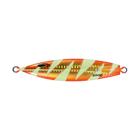 Seabor Pine 200gr Jig Yem Renk : Red Gold Glow