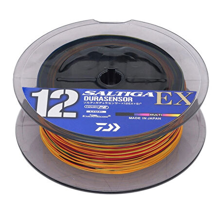 Daiwa Saltiga Durasensor 12B Multicolor 400m İp Misina Kalınlık (mm) : 0,26mm