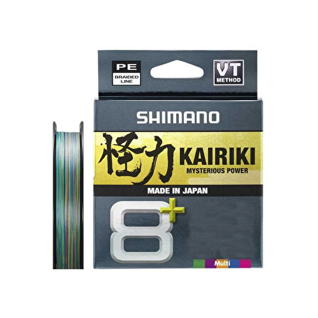 Shimano Kairiki+ 8B Multicolor 300m İp Misina Kalınlık (mm) : 0,13mm