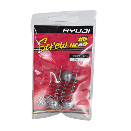 Ryuji Screw Jig Head Ağırlık (gr) : 30gr