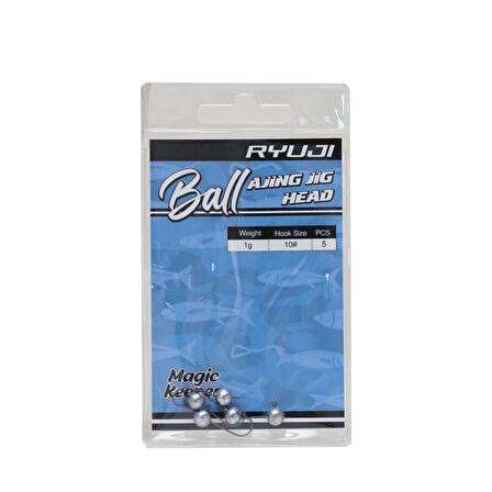 Ryuji Ball Ajing #10 Jig Head Ağırlık (gr) : 1,3gr