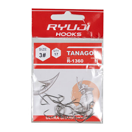 Ryuji R-1360 Tanagon Nickel İğne İğne No : 2