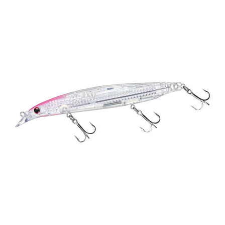 Daiwa Shore Line Shiner-Z Vertice R 125F 12,5cm 20,5gr Maket Yem Renk : Pink Head Laser