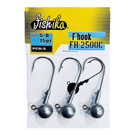 Fishika 2500 #5/0 15gr Jig Head