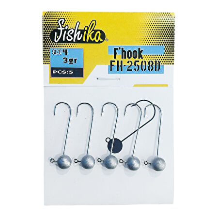 Fishika 2508 #4 3gr Jig Head